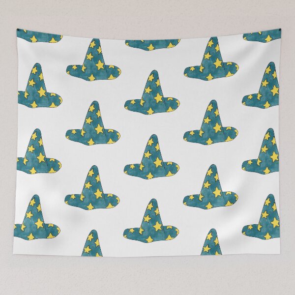 Item preview, Colorful Minimalistic Wizard Hat designed and sold by rainbowcatnip.