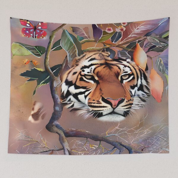 Item preview, Iboga Tiger designed and sold by christineiris.
