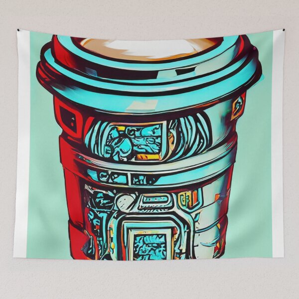 Item preview, Cyberpunk Coffee - 02 designed and sold by SaturnSix.