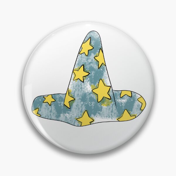 Item preview, Textured Minimalistic Wizard Hat designed and sold by rainbowcatnip.