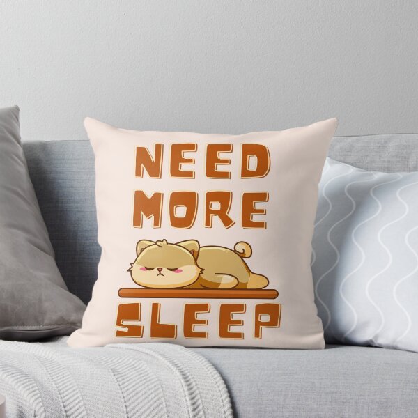 Item preview,  Cute Need More Sleep sleepy cat designed and sold by Heba-D.