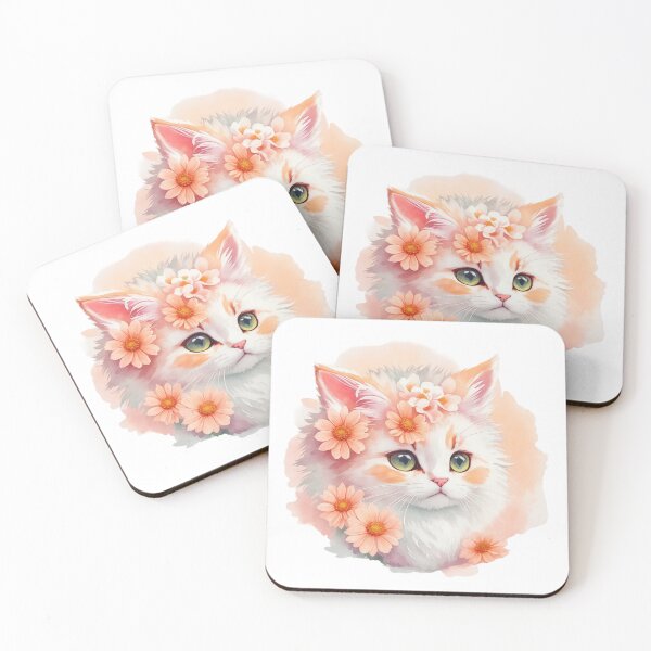 Item preview, Enchanting Feline Fantasy: Ragamuffin and Floral Delight designed and sold by VIBRANZIO.