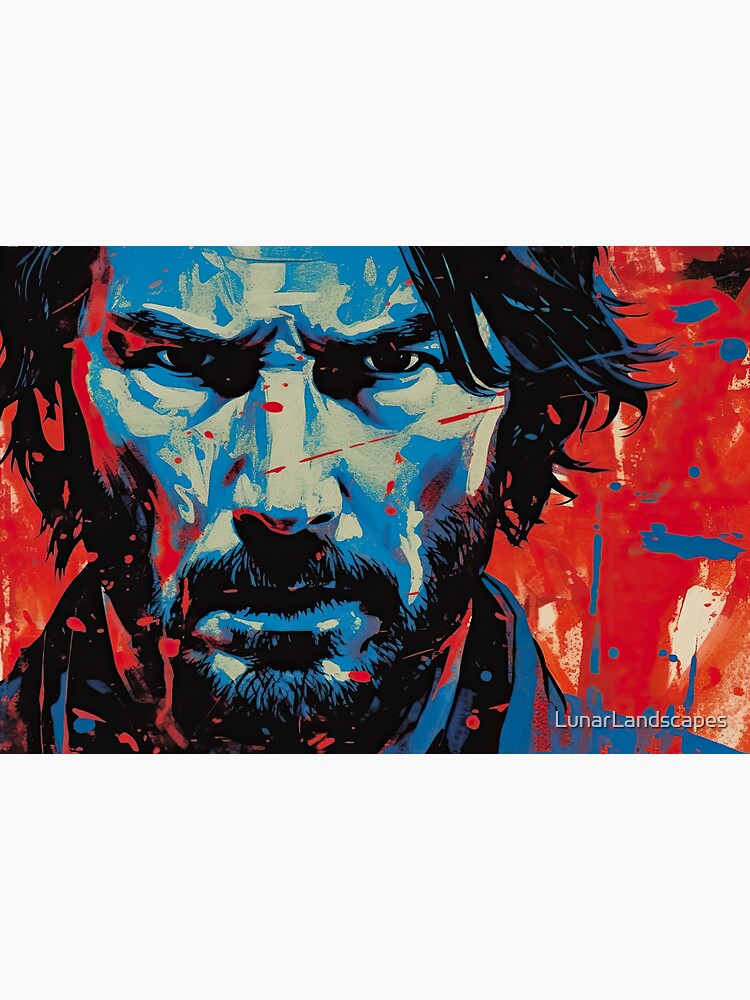 Thumbnail 2 von 2, Galeriedruck, Keanu Reeves „Grenzenlose Resonanz“ designt und verkauft von LunarLandscapes.