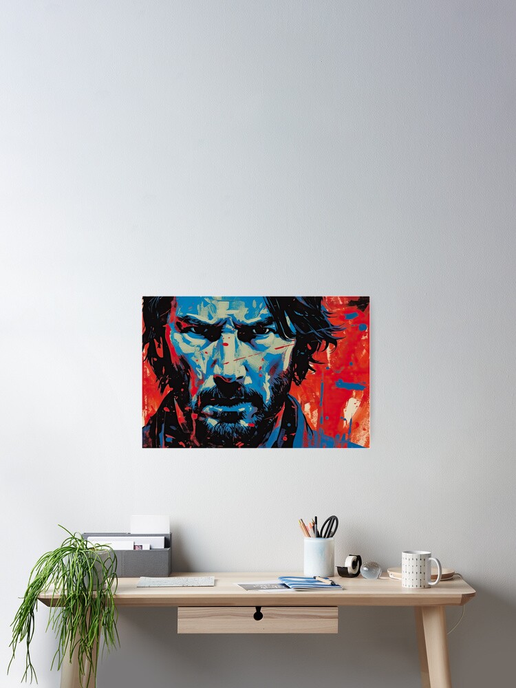 Thumbnail 2 von 3, Poster, Keanu Reeves „Grenzenlose Resonanz“ designt und verkauft von LunarLandscapes.