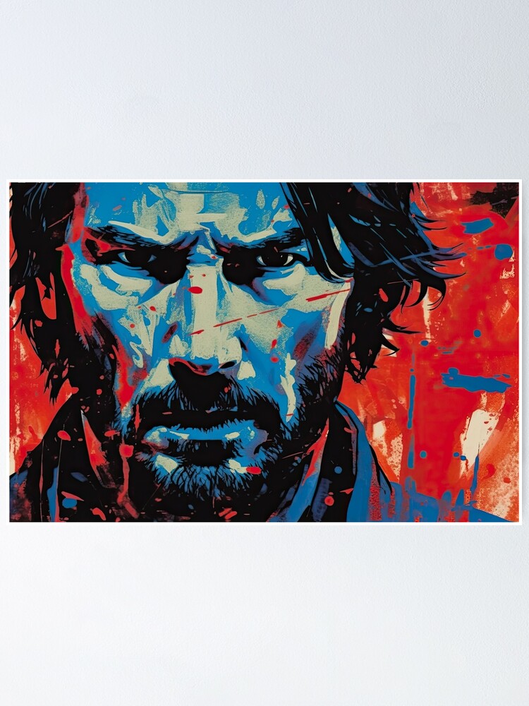 Thumbnail 1 von 3, Poster, Keanu Reeves „Grenzenlose Resonanz“ designt und verkauft von LunarLandscapes.