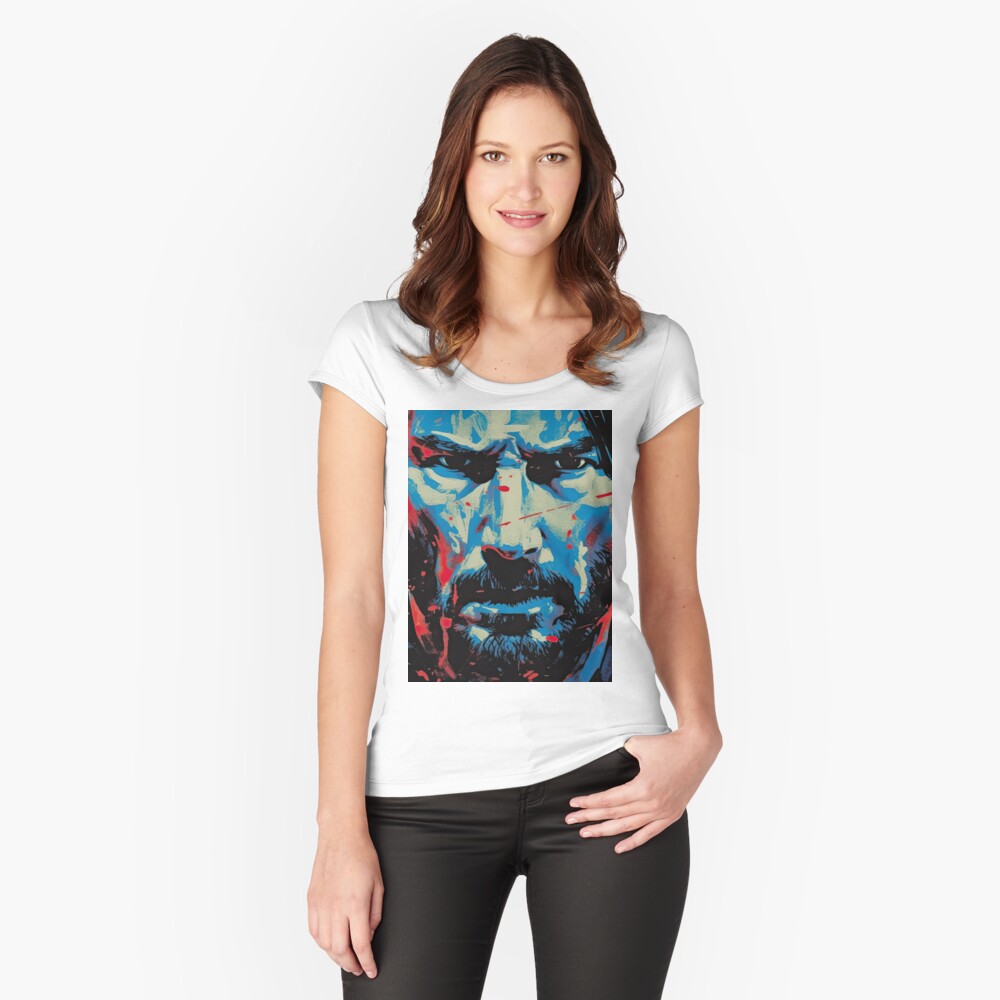 Artikel-Vorschau von Tailliertes Rundhals-Shirt, designt und verkauft von LunarLandscapes.