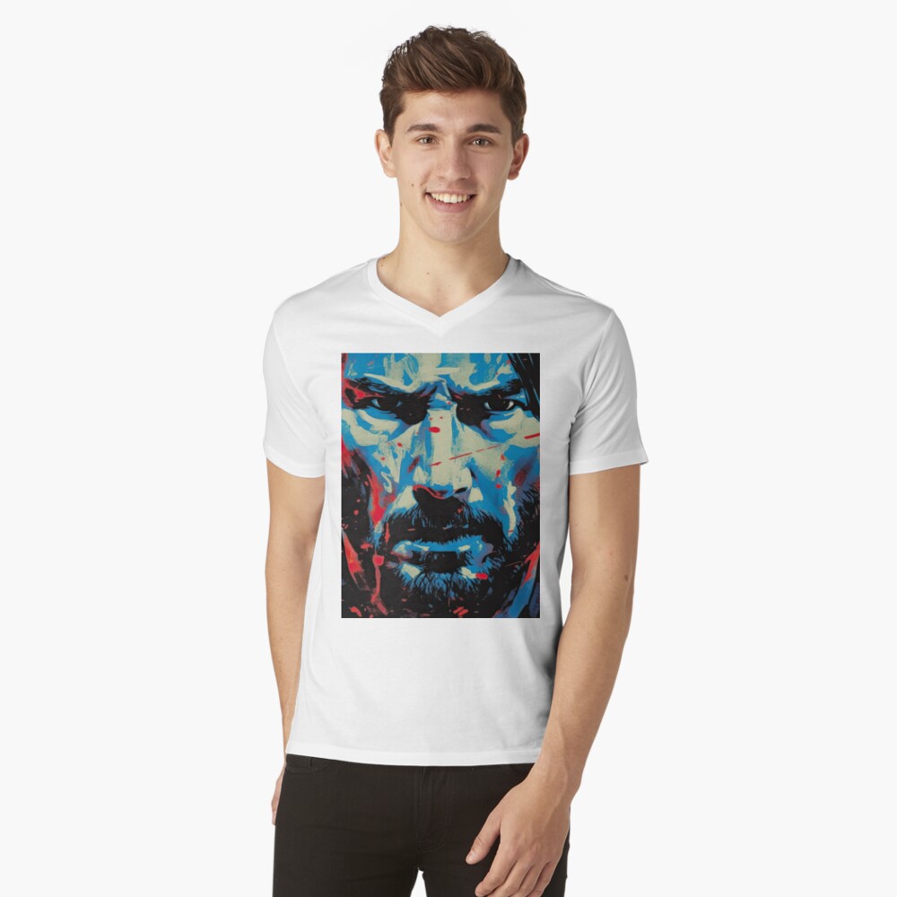 Artikel-Vorschau von T-Shirt mit V-Ausschnitt, designt und verkauft von LunarLandscapes.