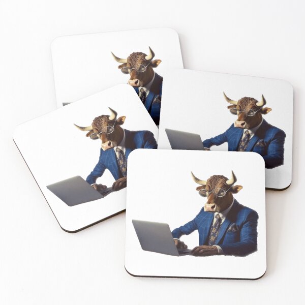 Item preview, Business on the Bull designed and sold by ai-beyond.