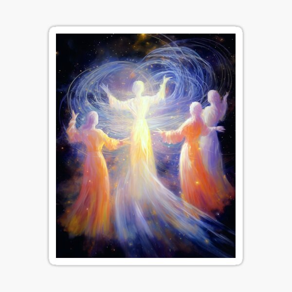 Item preview, Angels dance 2 designed and sold by Red Witch Art.