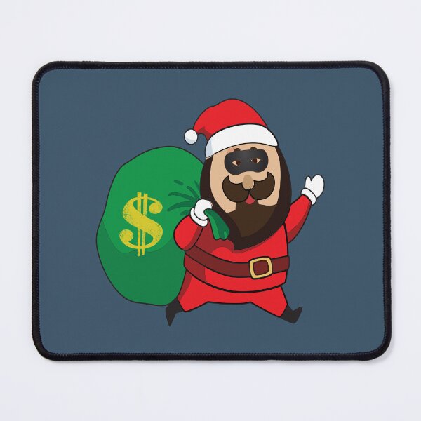 Item preview, Santa claus stealing money for Christmas designed and sold by Donutlovers.