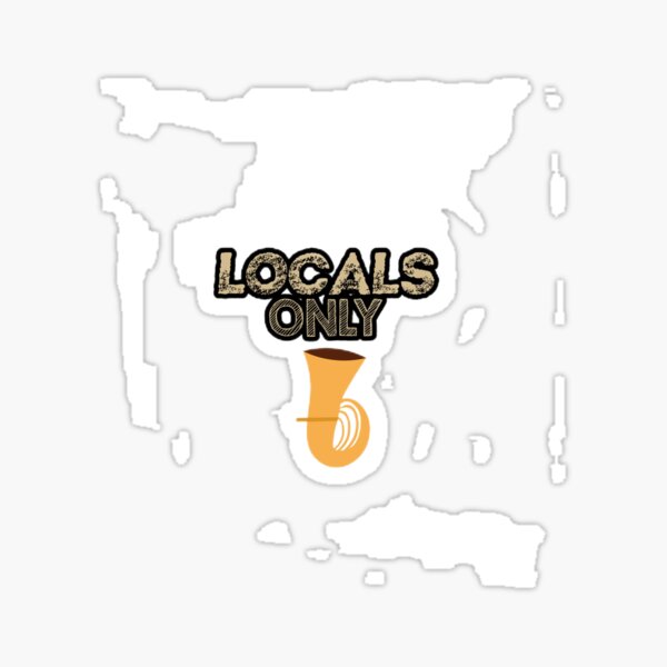 Item preview, Locals only shirt designed and sold by Eugenie974.