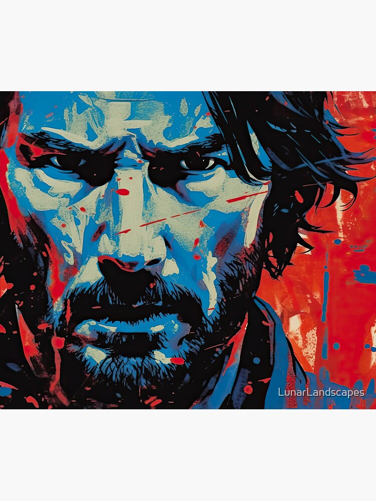 Thumbnail 5 von 5, Mauspad, Keanu Reeves „Grenzenlose Resonanz“ designt und verkauft von LunarLandscapes.
