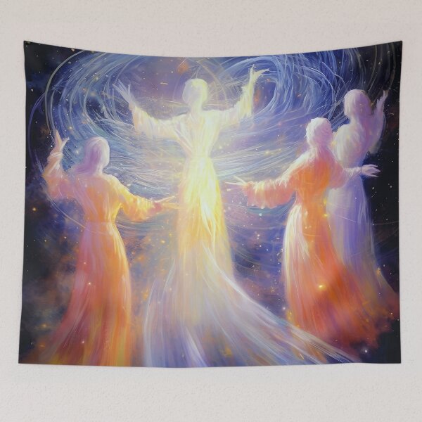 Item preview, Angels dance 2 designed and sold by Red Witch Art.