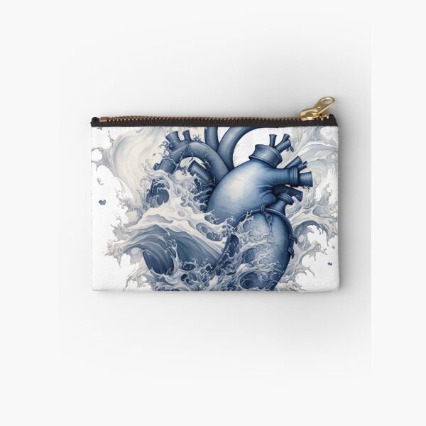 Item preview, Beneath the Waves Sea Heart: Embracing the Unfathomable Beauty designed and sold by veinmerch.