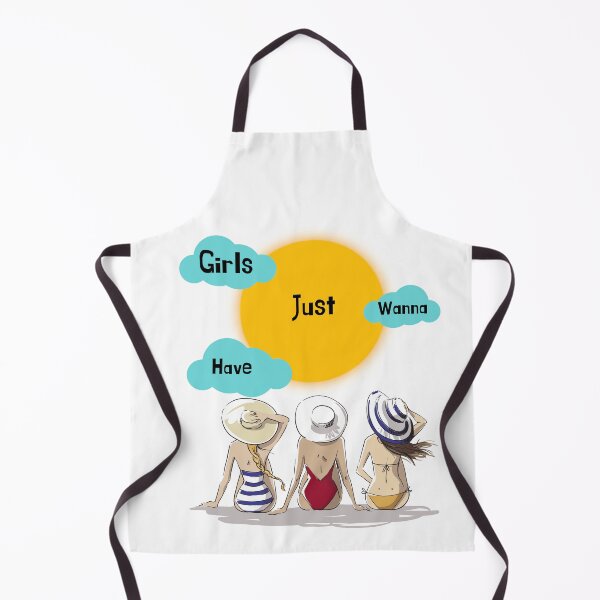 Aperçu de l'œuvre Girls Just Wanna Have SUN Graphic créée et vendue par MTJ-Mushrooms.