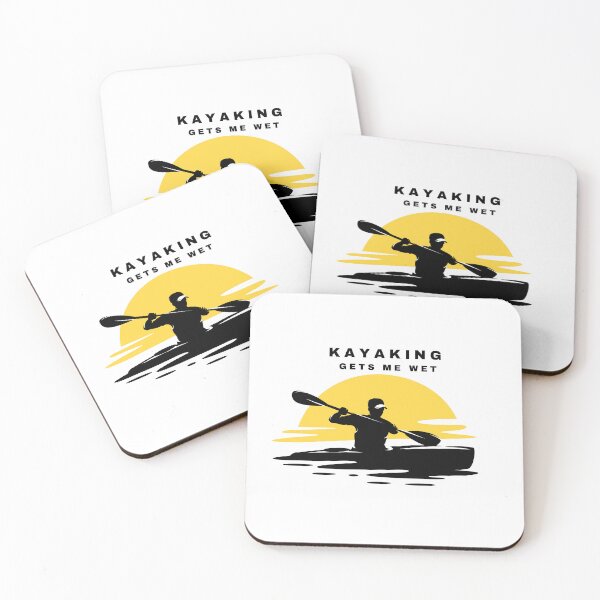 Item preview, Kayaking Gets Me Wet designed and sold by CarleLS.
