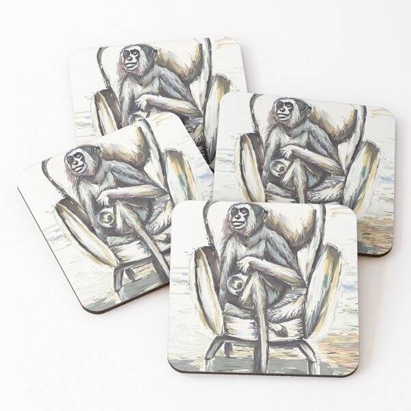 Item preview, A monkey on a chair designed and sold by DejanVuk.