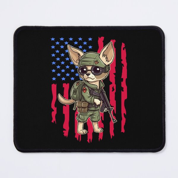 Item preview, Cool Chihuahua Military Design, Soldier Chihuahua Art, Chihuahua Army Pet Dog designed and sold by MysteriousJ.