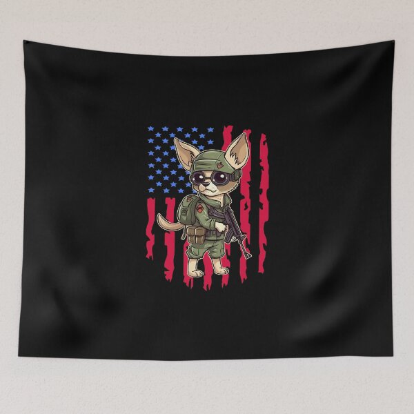 Item preview, Cool Chihuahua Military Design, Soldier Chihuahua Art, Chihuahua Army Pet Dog designed and sold by MysteriousJ.