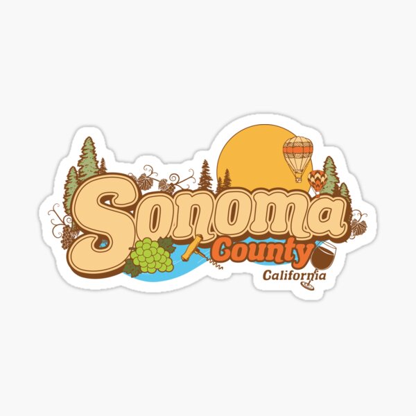 Artikel-Vorschau von Sonoma Valley County, Kalifornien, designt und verkauft von artsy78.