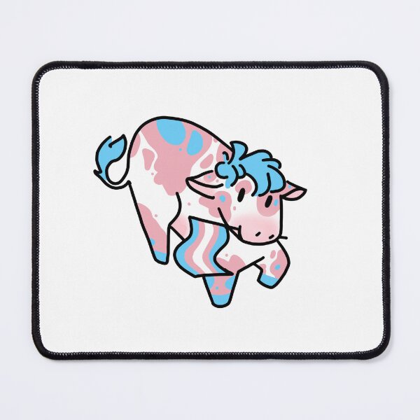 Item preview, Transgender Pride Cow designed and sold by HelLoveHelena.