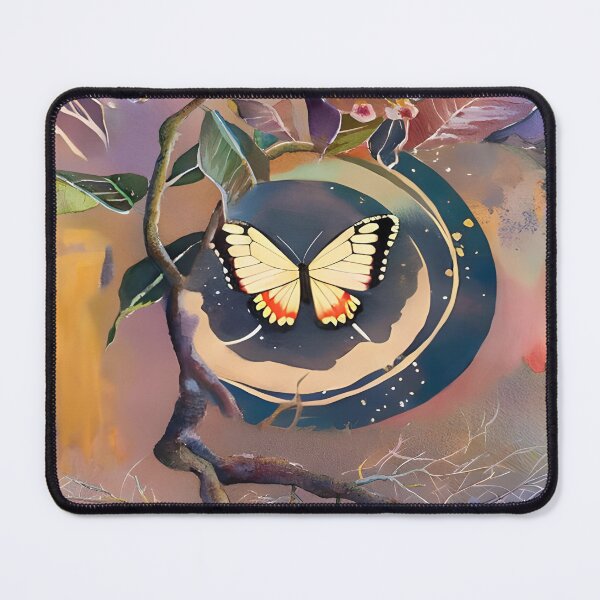 Item preview, Iboga Butterfly Blue Portal designed and sold by christineiris.