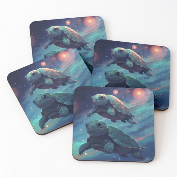 Item preview, Space Turtles : Exploring New Frontiers designed and sold by veinmerch.