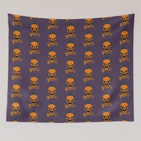 Item preview, Scary halloween pumpkin skull  designed and sold by Donutlovers.