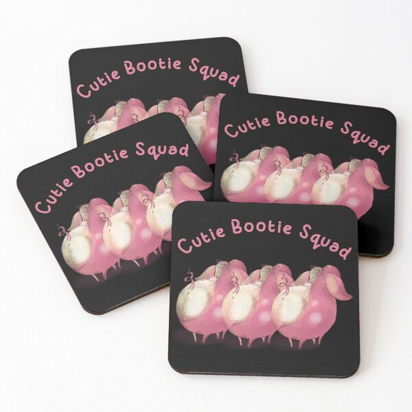 Item preview, Cutie Bootie Squad Funny Text designed and sold by SunnyFunnyArt.