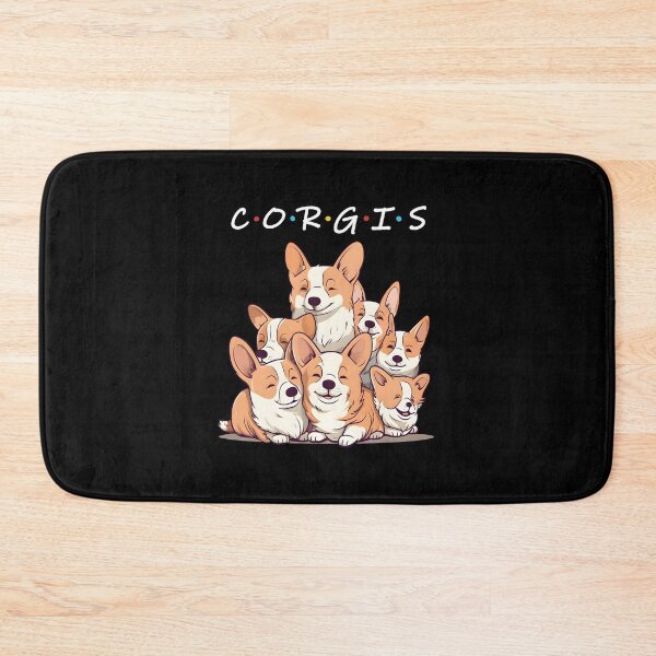 Item preview, Funny Corgis Design, Group of Corgi Art, Corgi Family Pet Dog designed and sold by MysteriousJ.