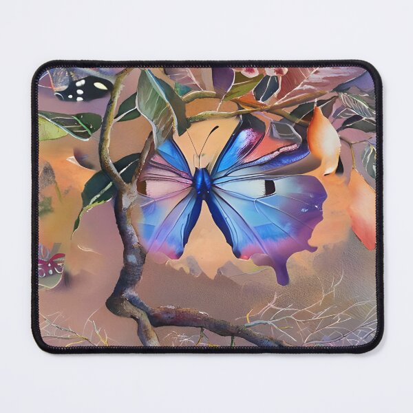 Item preview, Iboga Blue Butterfly designed and sold by christineiris.