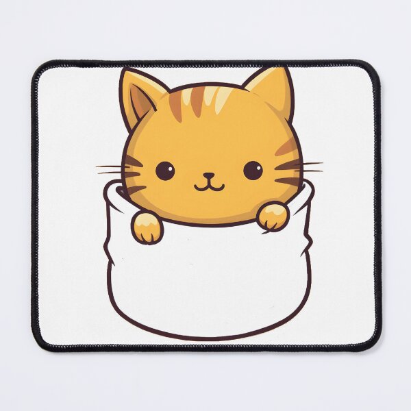 Item preview, Kitty in a pocket designed and sold by Tickle Tees.