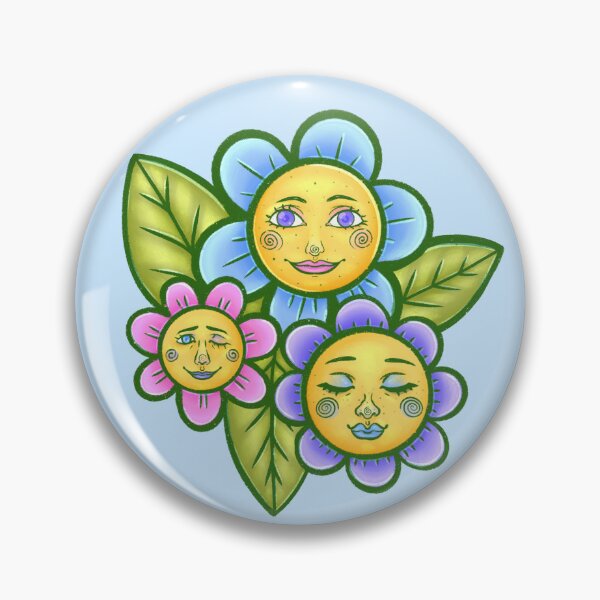Item preview, Retro Lazy Daisy Trio designed and sold by GardenBuggs.