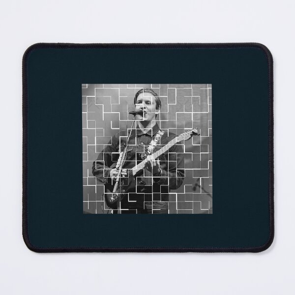 Item preview, George Ezra singer-songwriter black tile art  designed and sold by voeffler456.