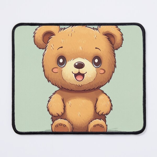 Item preview, Mischievous Little Bear - A Playful Companion designed and sold by Neuronexia.