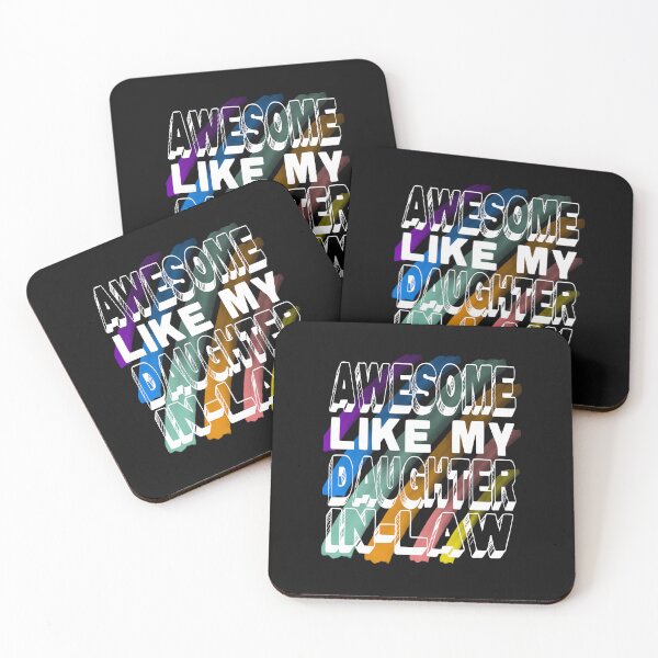 Item preview, Awesome Like My Daughter In Law, Funny Family Quotes designed and sold by orangeblue21.