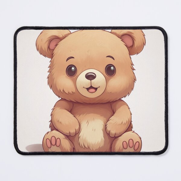 Item preview, Playful Little Bear - A Fluffy Friend designed and sold by Neuronexia.