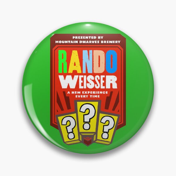 Item preview, DEEP ROCK GALACTIC - Randoweisser Beer Logo designed and sold by WhatWhatDesigns.