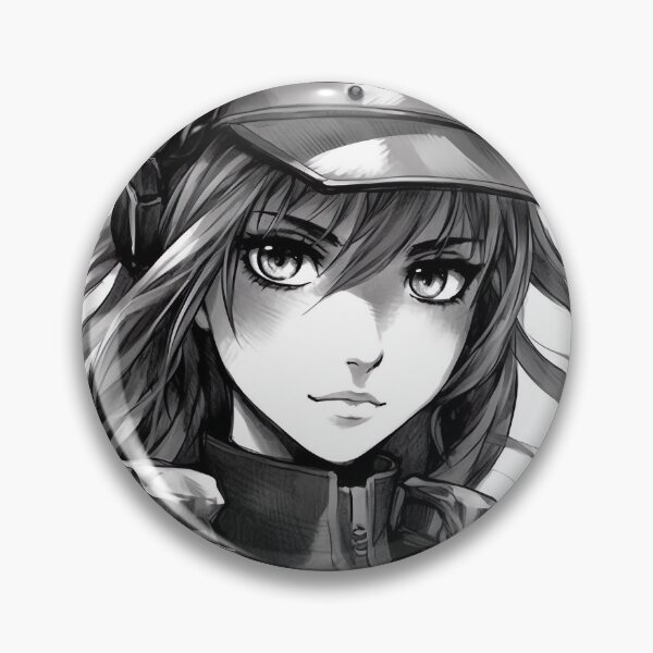Artikelvorschau, Black and White Manga Soldier - Strength and Determination entworfen und verkauft von Neuronexia.