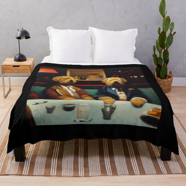 Item preview, Dogs In a Diner designed and sold by CrankyOldDude.