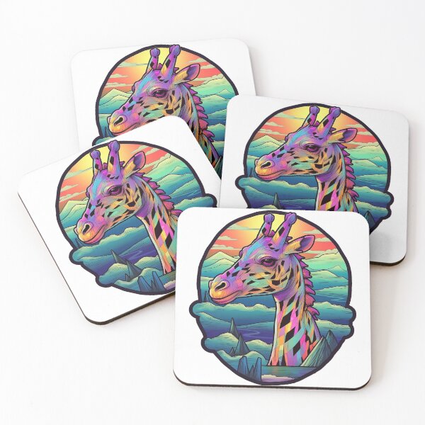 Item preview, Colorful Giraffe designed and sold by Graphoteka.