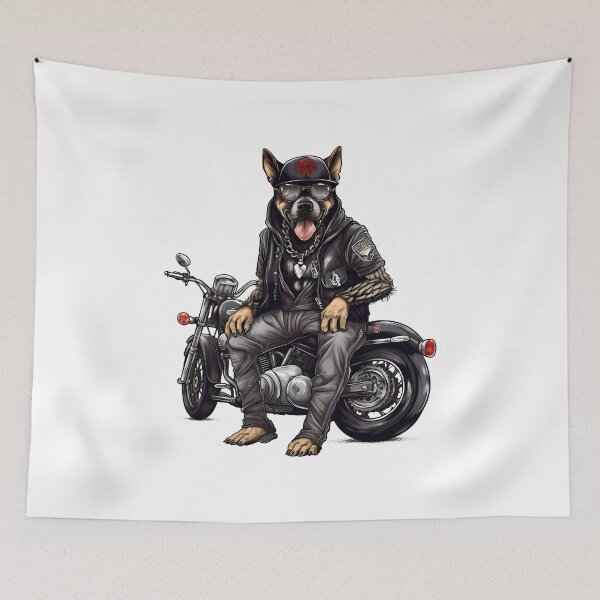 Item preview, Biker Dog designed and sold by hamishby.