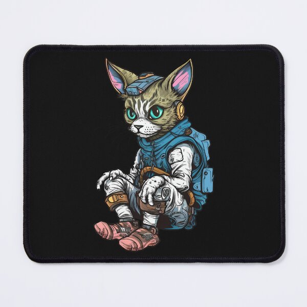 Item preview, Cyberpunk cat designed and sold by hamishby.