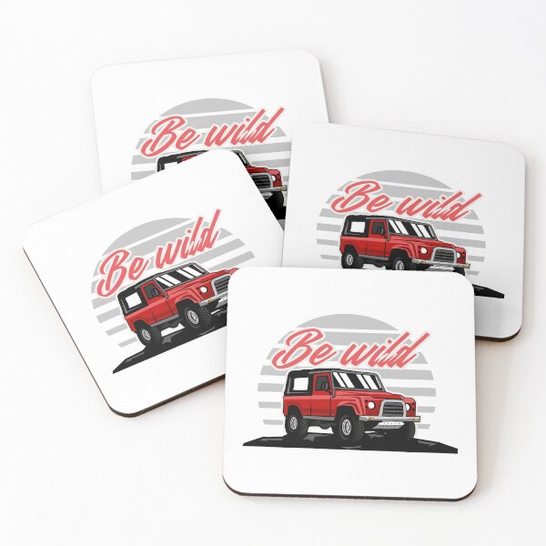 Item preview, Be wild - Red Car designed and sold by JameJoyDesigner.
