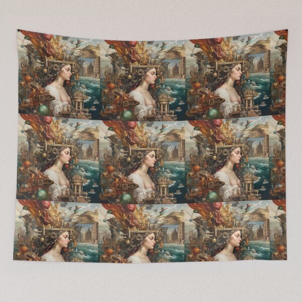 Item preview, Woman Landscape Portrait designed and sold by Obsidian Ink by Wilshire.