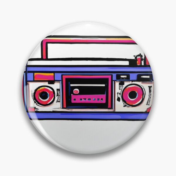 Item preview, Retro Boombox designed and sold by SaturnSix.