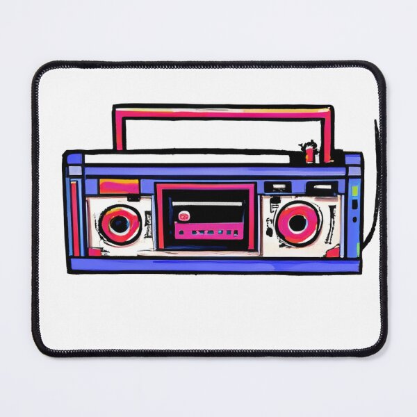 Item preview, Retro Boombox designed and sold by SaturnSix.