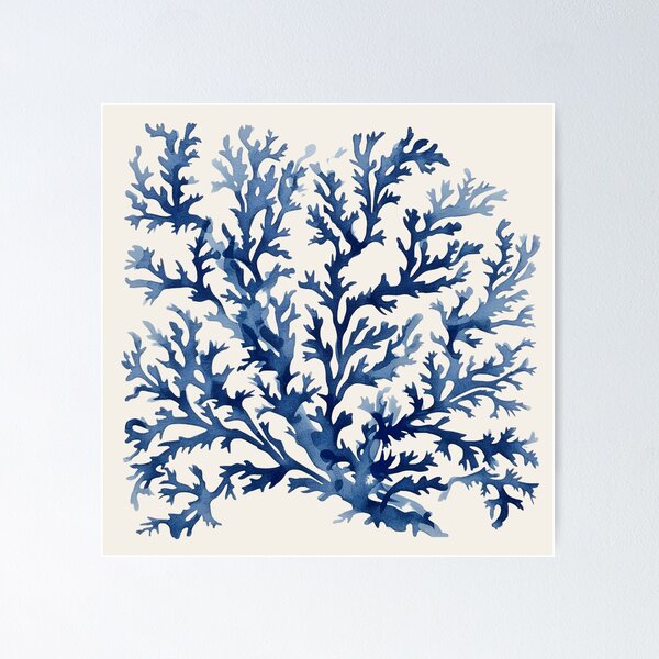 Item preview, Blue Coral Seaweed designed and sold by MelodySimmons.