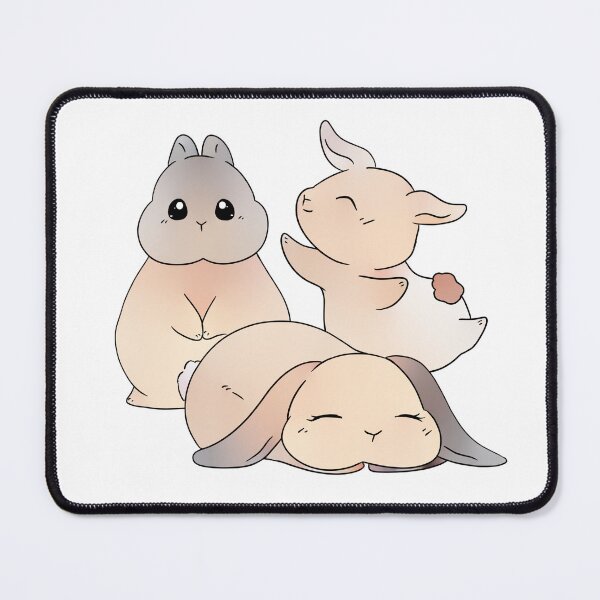 Item preview, three Cream Rabbit | Holland Lop x Netherland Dwarf | Bunniesmee designed and sold by bunniesmee.