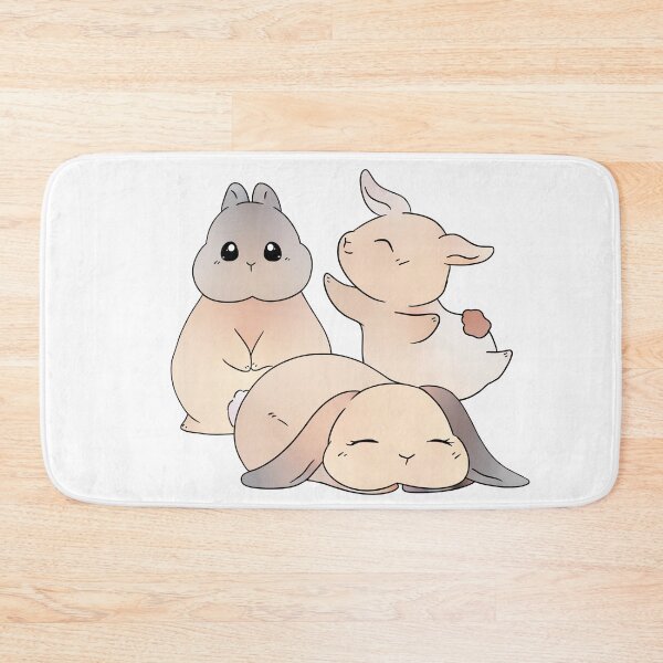 Item preview, three Cream Rabbit | Holland Lop x Netherland Dwarf |  Bunniesmee  designed and sold by bunniesmee.